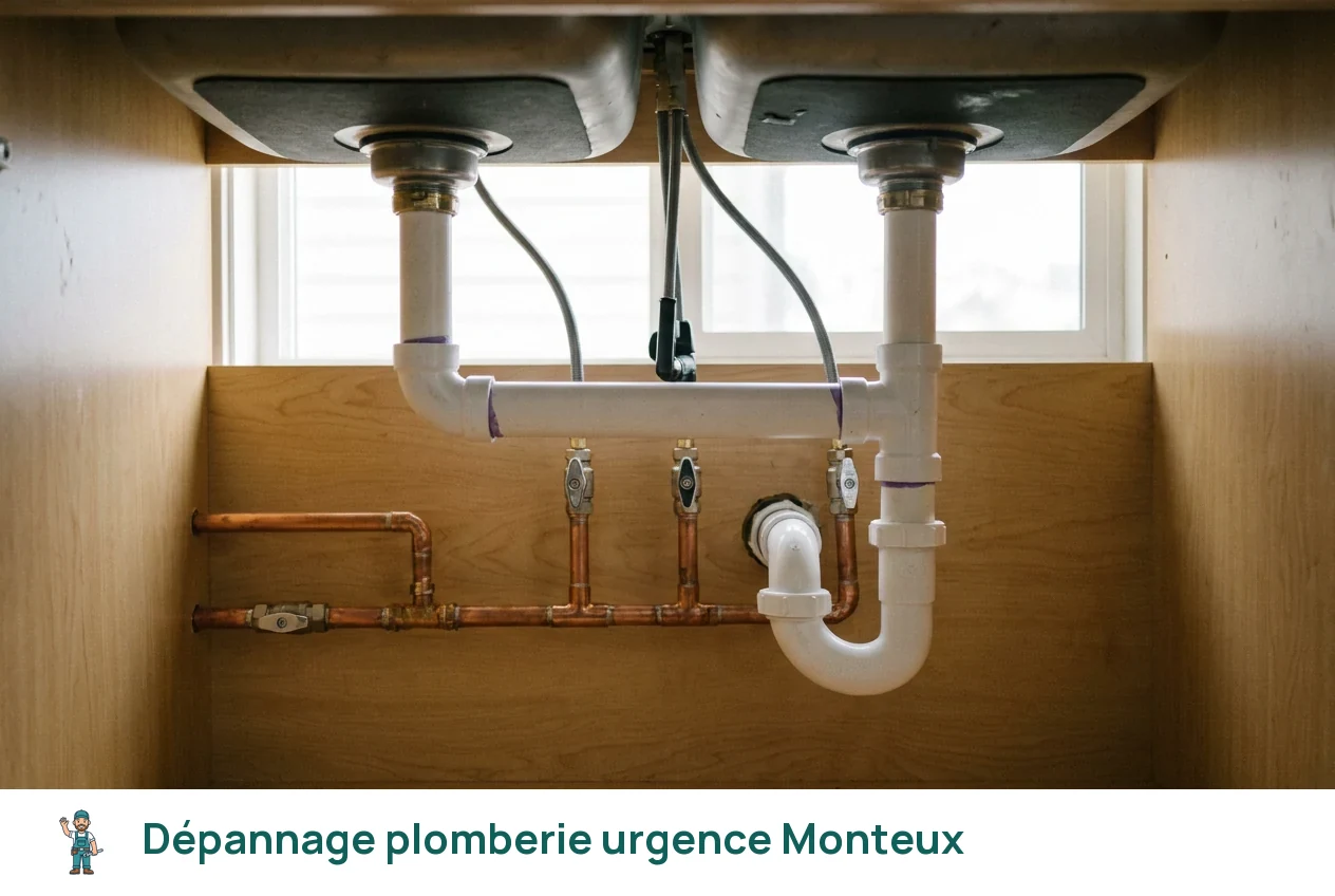 Dépannage plomberie urgence à Monteux