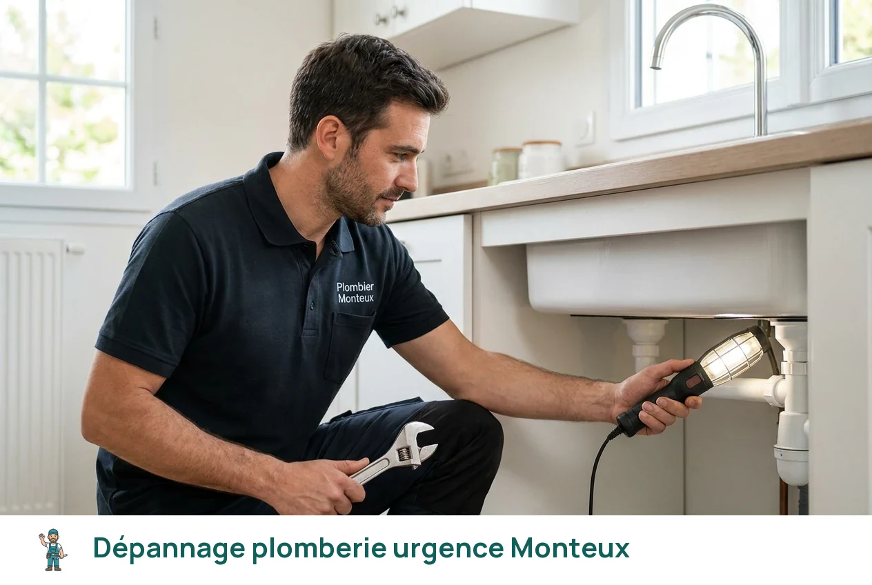 Dépannage plomberie urgence à Monteux