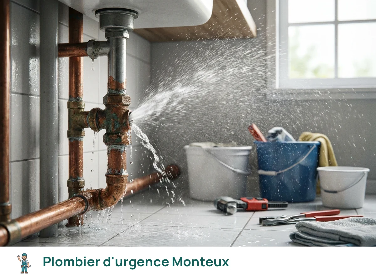 Plombier d'urgence à Monteux