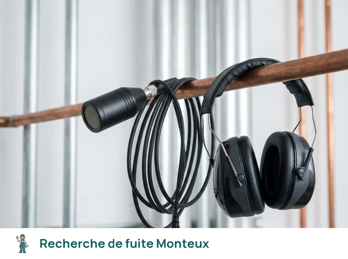 Recherche de fuite à Monteux