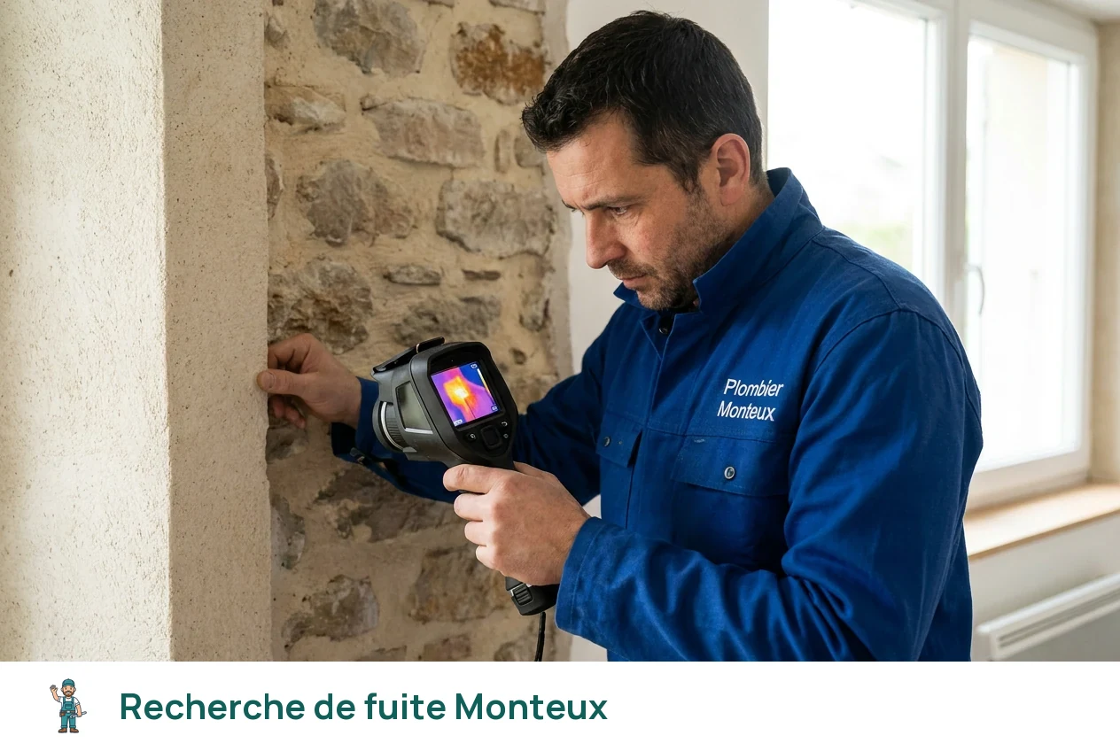 Recherche de fuite à Monteux
