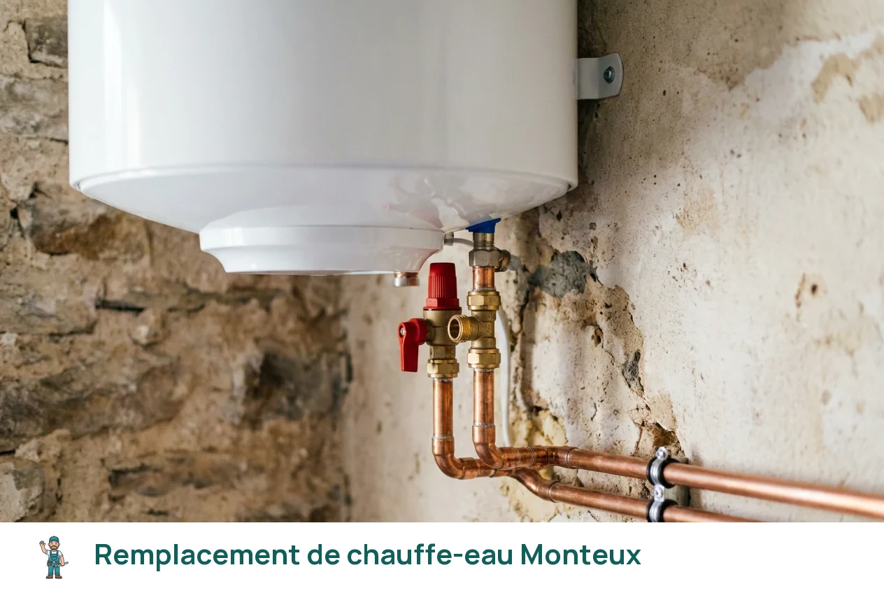 Remplacement de chauffe-eau à Monteux