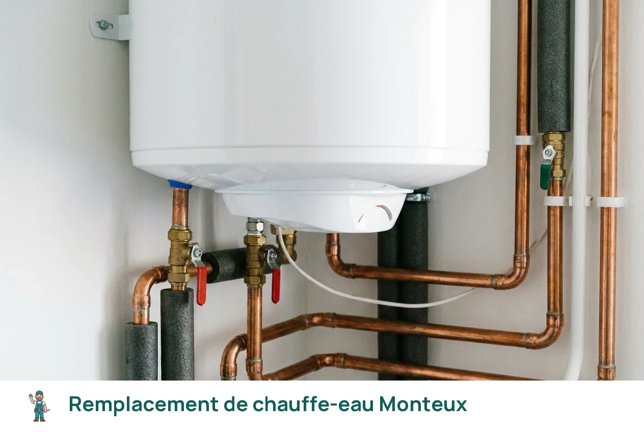 Remplacement de chauffe-eau à Monteux