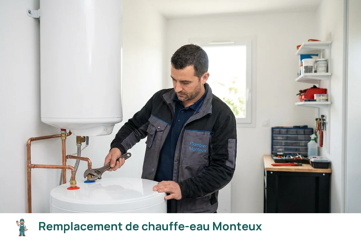 Remplacement de chauffe-eau à Monteux