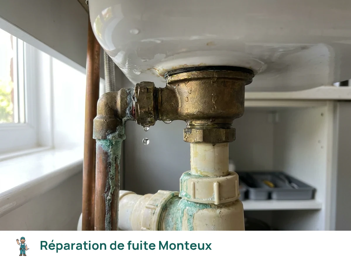 Réparation de fuite à Monteux