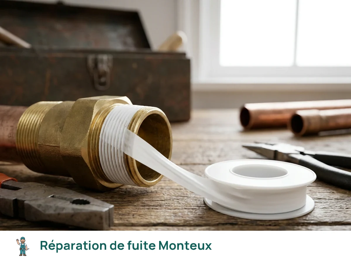 Réparation de fuite à Monteux